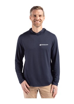 Cutter & Buck Coastline Recycled Double Peached Mens Hooded Pullover